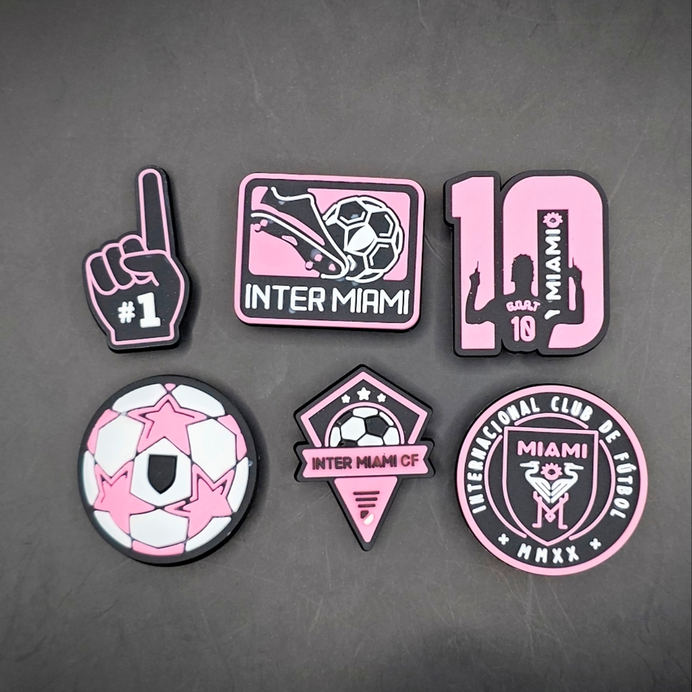 (5/$15) Lionel Messi Croc Charm